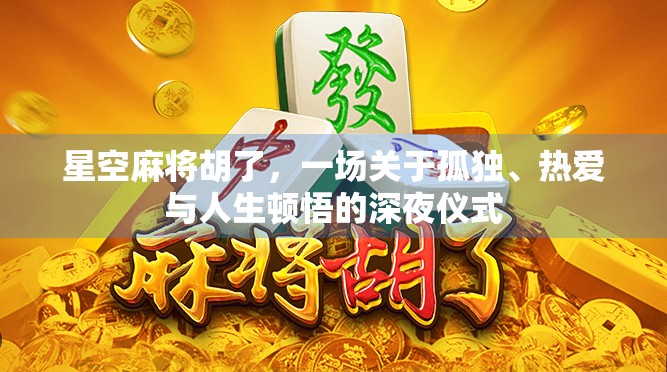 星空麻将胡了,一场关于孤独、热爱与人生顿悟的深夜仪式 星空麻将胡了,一场关于孤独、热爱与人生顿悟的深夜仪式