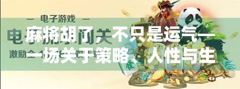 麻将胡了，不只是运气—一场关于策略、人性与生活的博弈