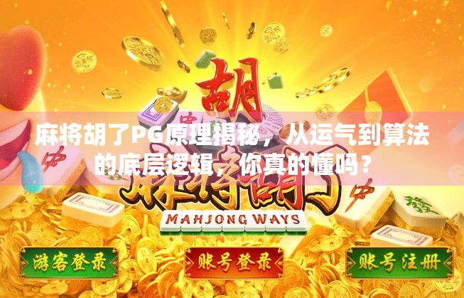 麻将胡了PG原理揭秘，从运气到算法的底层逻辑，你真的懂吗？